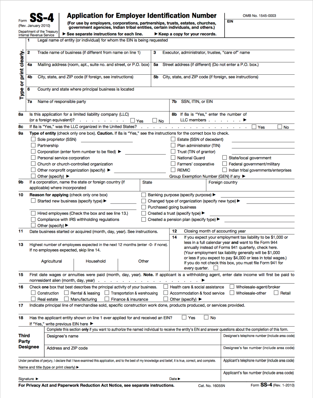 EIN Number: How To Get Federal Tax ID Number - Biryuk Law Firm